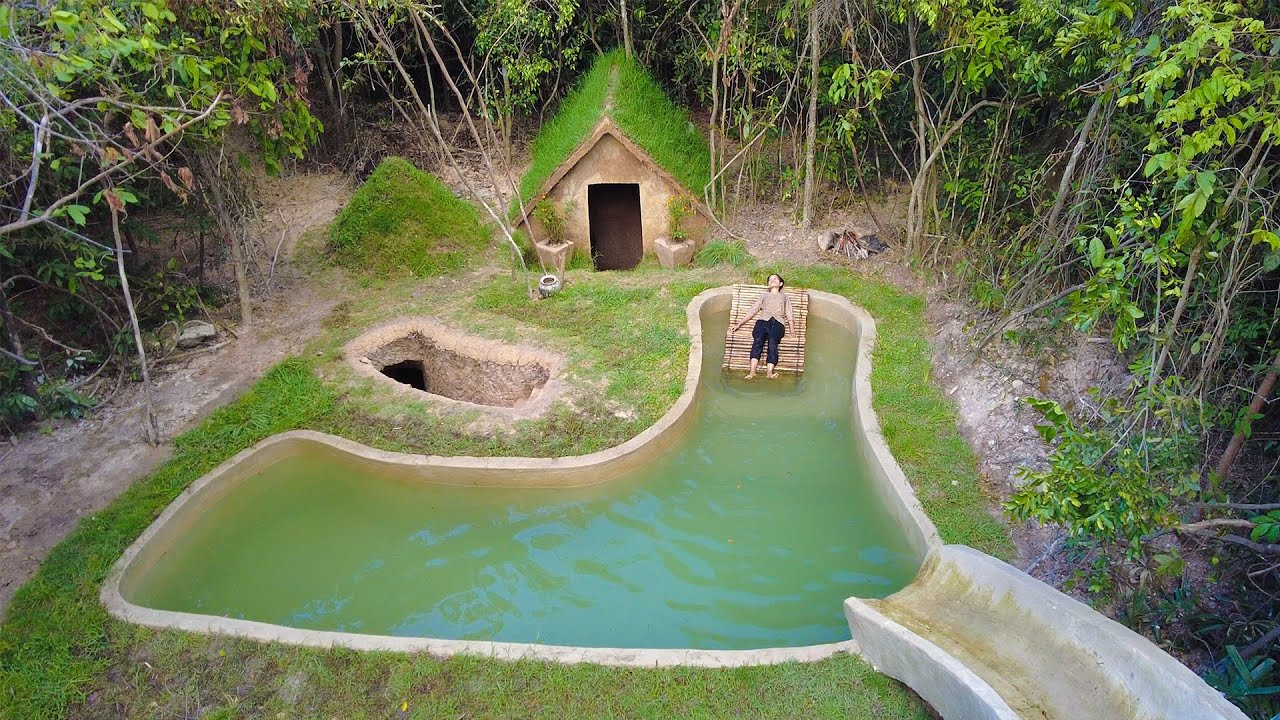 Full Video Building Jungle Villa and Water well with Décor Private ...