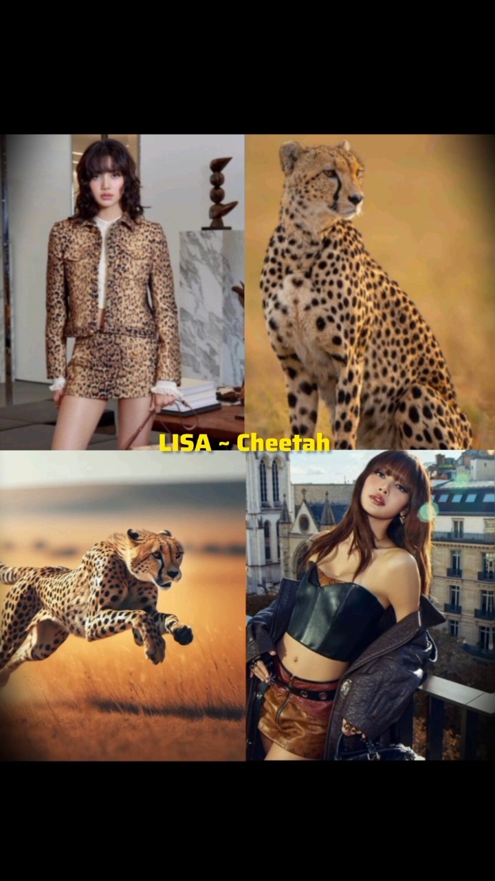 BLACKPINK Members as animal characters [no hate plz] #jennie #jisoo #rosé #lisa #blackpink #shorts