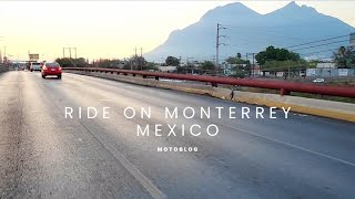 Urban Soft Riding at 6 A.M. in Monterrey Mexico on a Italika 250z | Nuntero | Episode 1 |  ASMR City screenshot 4