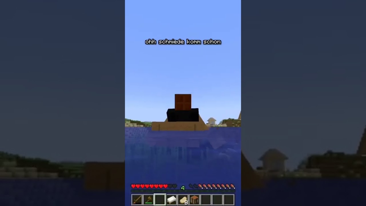 Minecraft, aber ich darf NICHT die Farbe GRAU 🪨 BERÜHREN!! (TEIL 1) #shorts