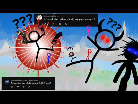The stick figures answer YOUR questions! 2026 Edition!