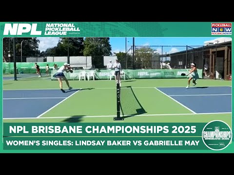 Lindsay Baker’s Statement Win Over Gabrielle May Turns Heads | NPL Championships Brisbane 2025