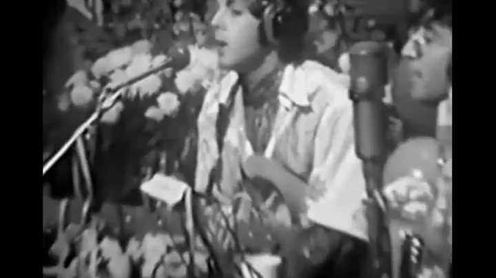 Beatles' rehearsal for All You Need Is Love - Our World Broadcast (1967)