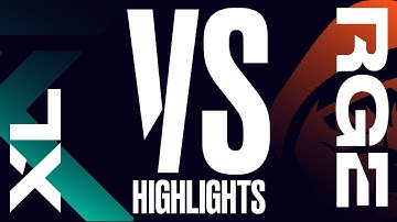 XL vs. RGE-  LEC Week 1 Day 2 Match Highlights (Spring 2019)