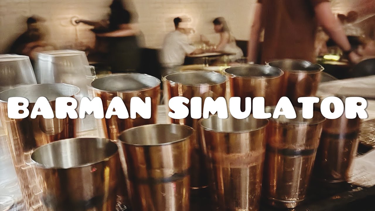 BARTENDING TUTORIAL / POV bar service 