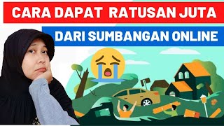 CARA MINTA SUMBANGAN ONLINE - CARA CEPAT KAYA - CARA MINTA UANG SUMBANGAN DONASI  DARI KITABISA.COM screenshot 2