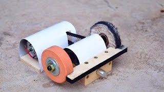 How to Make a Bench Grinder DIY polisher