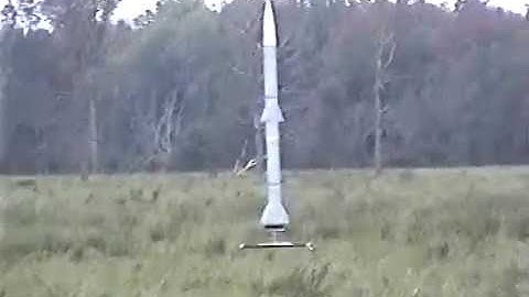 Full Scale AMRAAM Level 3 Certification Rocket Flight