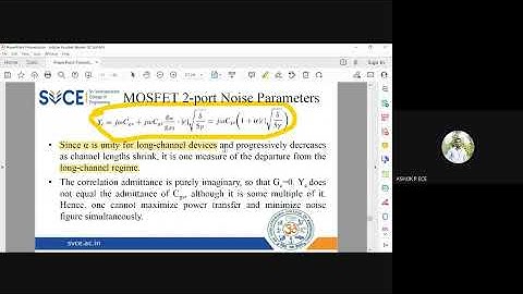 MIC&RFSD | Lecture-179 | Design of Low Noise Amplifiers Part-3