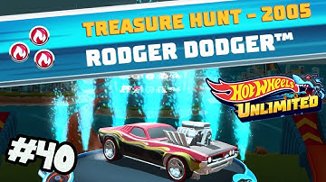 Hot Wheels Unlimited - New Car Unlocked RODGER DODGER TREASURE HUNT - 2005
