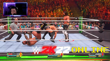 WWE 2K22 Online - NAH, THIS GUY HAS TO BE CHEATING