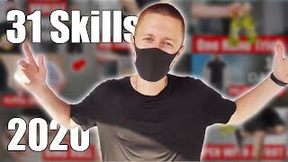 I Learned 31 Skills This Year - 2020 Skills Compilation. Can I Still Do All The Skills I Learned?