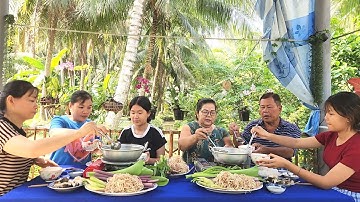 Quá Hấp Dẫn với Nồi Lẩu Hải Sản Cá Lăng Ăn Một Lần Nhớ Mãi | TKQ & Family T2235