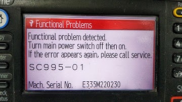 How to reset SC 995-01 in Ricoh MP 2501 SP, MP 2001 SP,  MP C301 SP. Reset error code SC995-01
