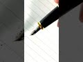 書道家が万年筆で字を書いてみた【ディプロマット】