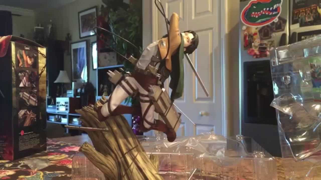 Attack on Titan Levi Kotobukiya Figure Unboxing