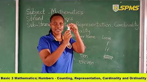 BASIC 3 MATHEMATIC NUMBER COUNTING, REPRESENTING, CARDINALITY AND ORDINALITY 0