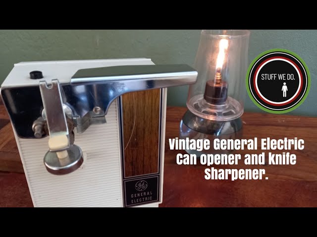 1960s General Electric Automatic Electric Can Opener Tested Works – Shop  Thrift World