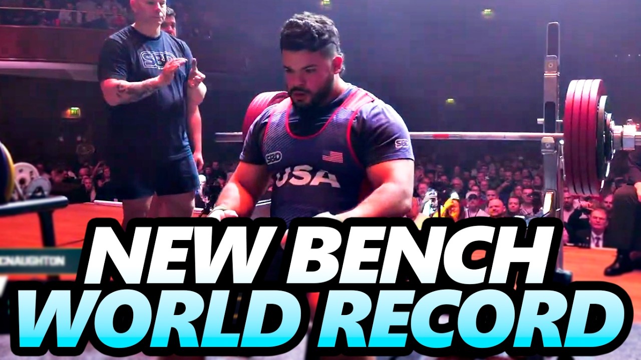 ANTHONY MCNAUGHTON Broke The World Record Insanely Easily!