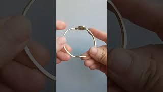 Life Tree Trendy Fashion 18k Gold Plated Stainless Steel Bangle Bracelet Women #shortvideo #jewelry