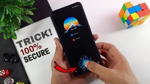 TRICK! To Add in Display Fingerprint Scanner in your Xiaomi device