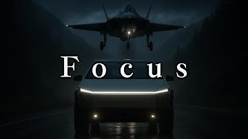 Deep Focus Music - Hyper Focus & Calm Control in Rainy Night Ambience