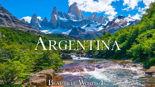 Argentina 4K Nature Relaxation Film - Calming Piano Music - Natural Landscape