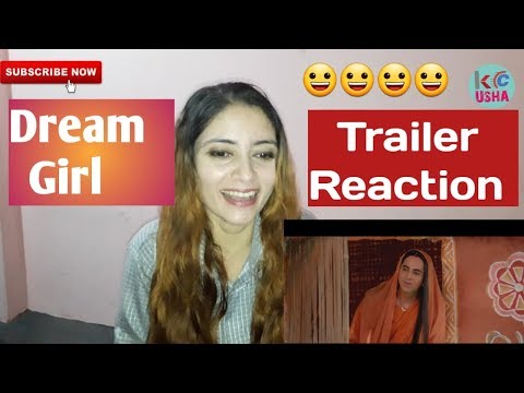 dream-girl-|-movie-trailer-reaction-|-ayushmann-khurrana,-nushrat-bharucha-|-usha-kc