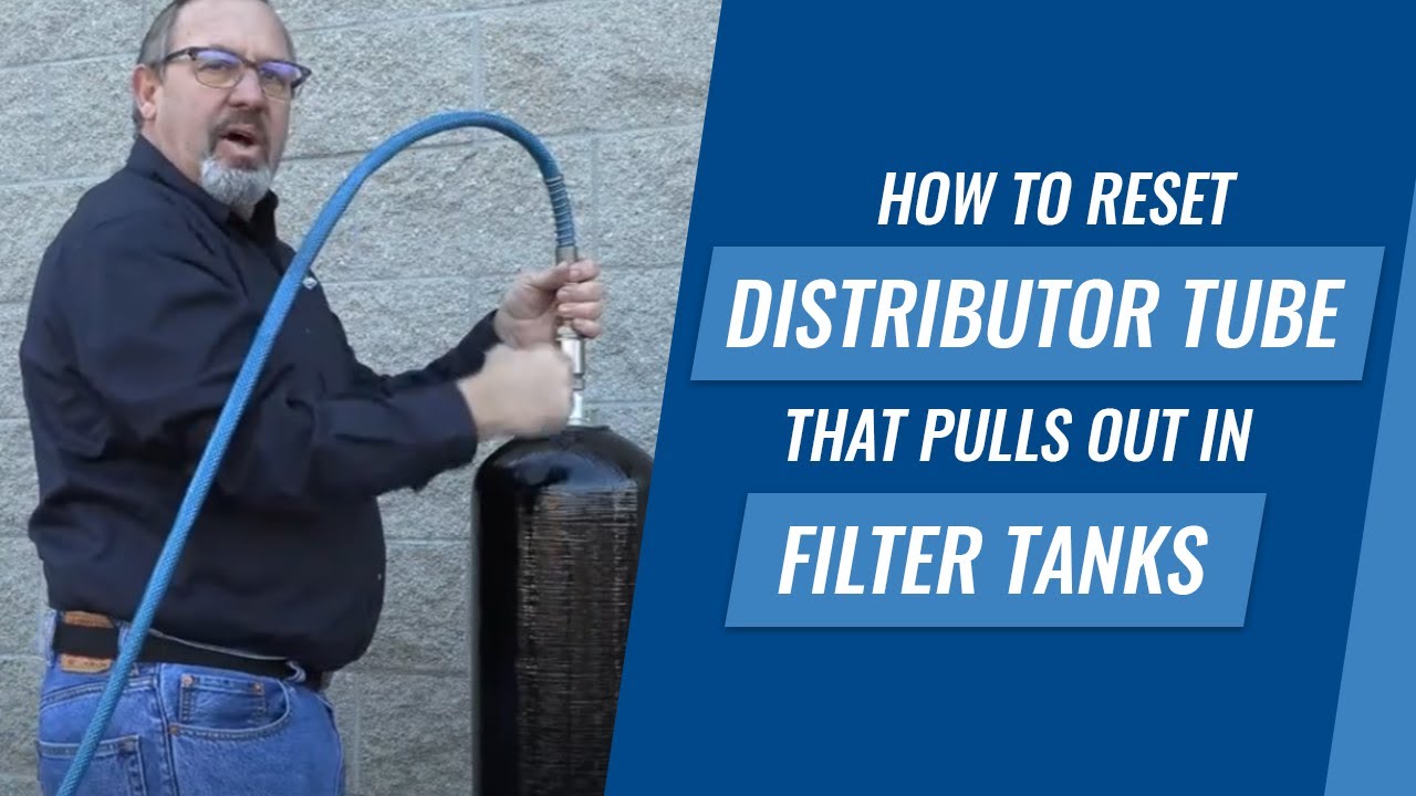 How to Reset Distributor Tube That Pulls Out in Filter Tanks YouTube