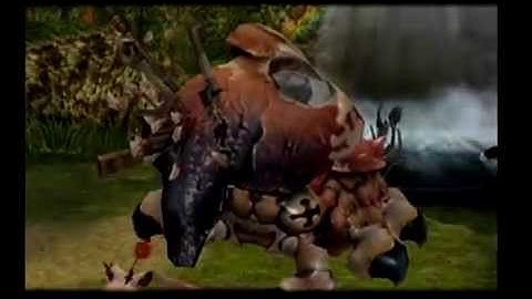 Final Fantasy Crystal Chronicles Boss 1 - Giant Crab