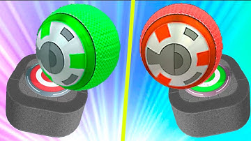 Key Ball vs Reverse in Rolling Ball Sky Escape - SpeedRun Levels 131-137, Color Race-144