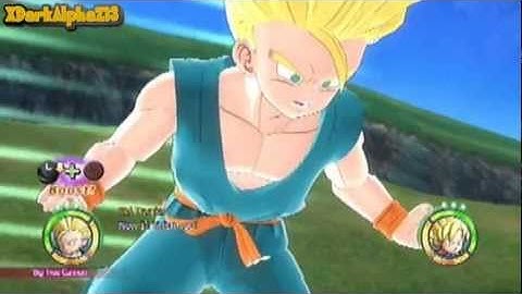 DragonBall Z Raging Blast 2 Kid Trunks Moveset