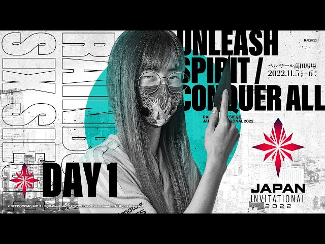 Rainbow Six Japan Invitational 2022 FINAL Day 1 - YouTube