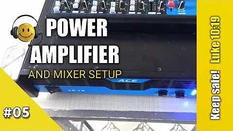 Power amplifier and mixer Setup