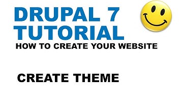 Drupal 7 Tutorial - Create Theme - How to create your website - YTJunkie.com - Part 3