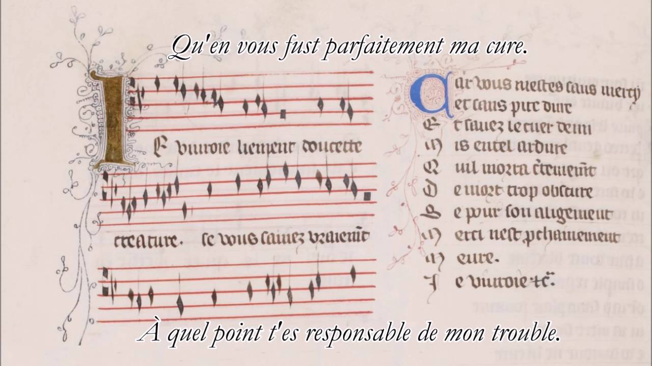 Je Vivrais Ben Content Je Vivroie Liement Version Quebecoise Guillaume De Machaut Youtube Je Vivrais Ben Content Je Vivroie Liement Version Quebecoise Guillaume De Machaut Youtube