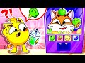 Wrong Juice?! 🧃🌈 Rainbow Juice Vending Machine| Kids Songs 🐱🐨🐰🦁And Nursery Rhymes by Baby Zoo