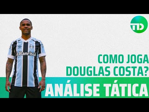 Como Douglas Costa jogará no Grêmio? - Tática Didática