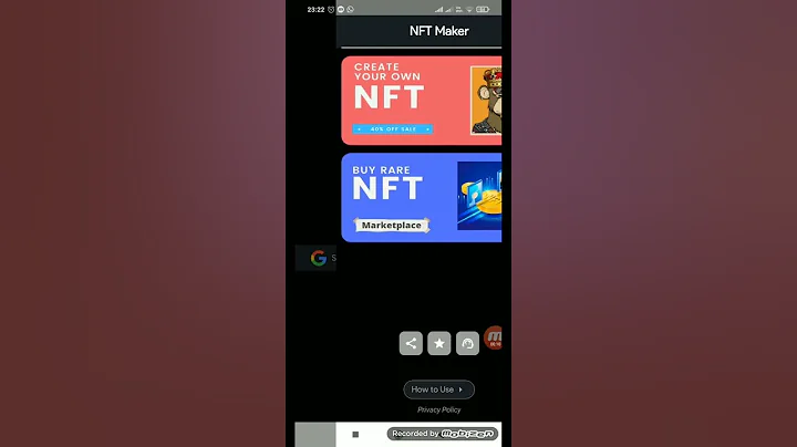 #1 Wow this app generates thousands of NFTs on just one click !! #nft #nfts #nftartist #crypto