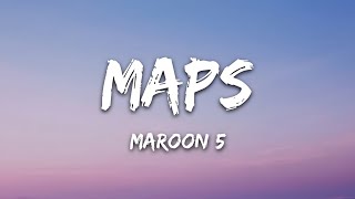 Maroon 5 - Maps (Lyrics) Resimi