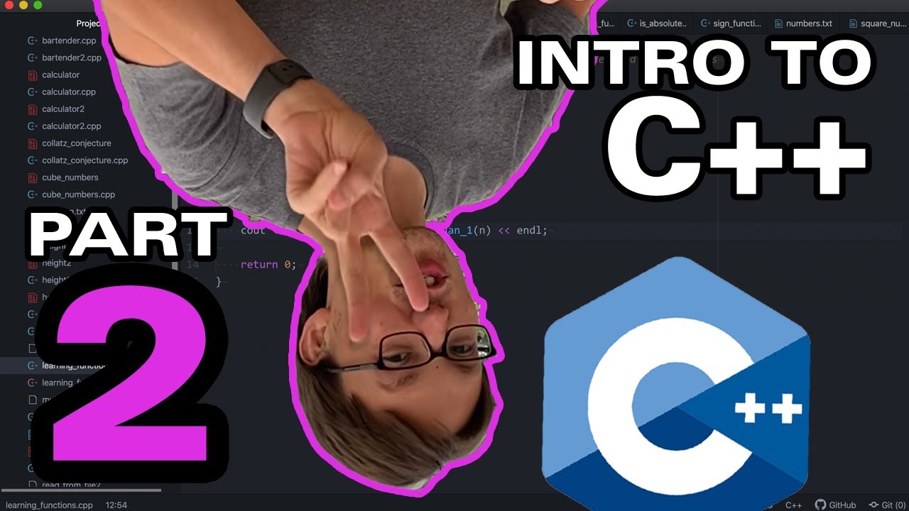 Imperial Graduate School: Introduction to C++, Part 2 - YouTube
