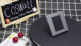 Обложка Coswall 1 Gang 1 Way Luxury LED Light Switch Скачать Coswall 1 Gang 1 Way Luxury LED Light Switch