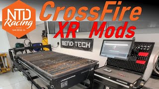 CrossFire XR Modifications  Making Langmuir Systems newest table fit in my shop.
