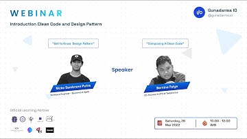 [WEBINAR: INTRODUCTION TO CLEAN CODE & DESIGN PATTERN]