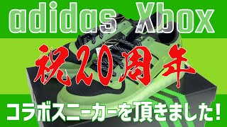 【感謝】非売品の adidas / Xbox コラボスニーカーを頂きました！【Xbox 20周年 #Xbox20】