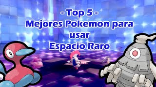 Top 5 de los mejores Pokemon para usar Espacio Raro (Serie 12) - Pokemon Escudo y Espada