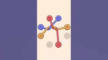 tangled line 3d knot twisted