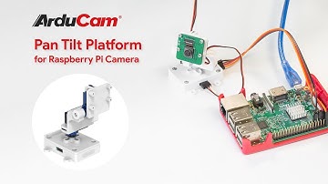 Upgraded Mini Pan-Tilt Bracket Kit for Raspberry Pi V1/V2 Camera & Jetson Nano Camera Module