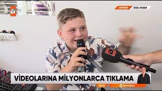 İzabelya Fenomeni İzabel Fevzi Kaan Türker Ve Orgu Atv Haberde - Altay Altuğ