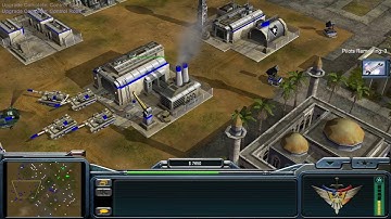 Command and Conquer: Generals Hard USA Campaign Mission 2 - Operation Treasure Hunt